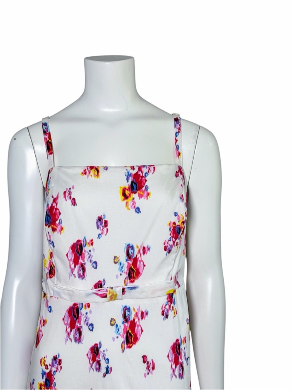 Prabal Gurung iMPOWER Floral Tiered Midi Dress NWT Fit & Flare Pockets Summer - Picture 3 of 8